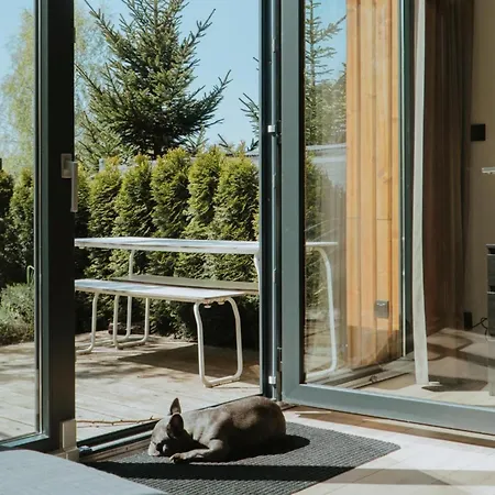 Semesterbostad Luxury With Terrace, Sauna, Jacuzzi Niechorze
